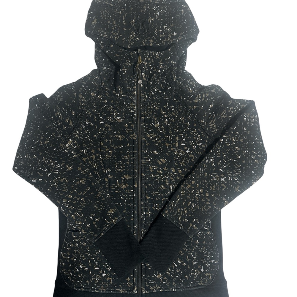 lululemon athletica Black Patterned Jacket